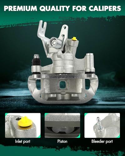 Image of SCITOO Rear Right Brake Caliper With Bracket 19B2755 Compatible For Toyota For MR2 Spyder 2000-2002