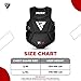 RDX Boxing Body Protector, MMA Kickboxing Muay Thai Chest Guard, SATRA Approved, Sparring Training Heavy Punching, Adjustable Strike Shield, Martial Arts Upper Body Ribs Protection Pad, Taekwondo Vest
