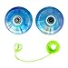 YoyoFactory Arrow Elite Beginner Yoyo Toy - Comes with Extra String & Pre Tied Finger Loop - Includes Bearings for Beginners to High Performance - Boys or Girls Ages 8+ Galaxy.