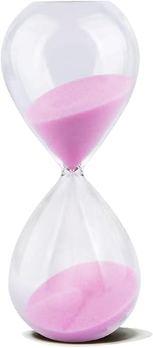 Miniatura 8 de Reloj de arena set para gestión de tiempo de 15 minutos de duración construcción de vidrio soplado HoveBeaty Verde