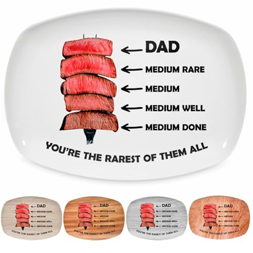 Fathers Day Gift For Dad - Personalized Grilling Plate