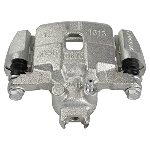 Image of TRQ Rear Left Brake Caliper w /Bracket Drivers Side
