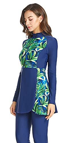 Muslim Swimsuits for Women Modest Islamic Hijab Long Sleeve Swimwear Burkinis Bathing Suit Swimming Beachwear (S3, XL) Muslim Swimsuits for Women Modest Islamic Hijab Long Sleeve Swimwear Burkinis Bathing Suit Swimming Beachwear (S3, XL)