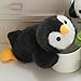 YUKOUQIAN Penguin Stuffed Animal Cute Plush Doll Toy 8 inch for Girls Boys Christmas(pa Penguin Black)
