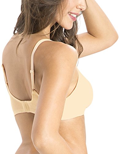 Image of Jockey 1615 Women Wirefree Non Padded Super Combed Cotton Elastane Stretch Full Coverage Everyday Bra with Soft Adjustable Straps