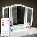 ViLSOM Led Vanity Mirror Lights Kit, 13ft/4M 240 LEDs Make-up Vanity Mirror Light for Vanity Makeup Table Set with Dimmer and Power Supply, Mirror not Included