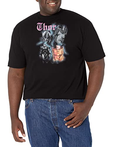 T-shirt Thor Marvel homme t-shirt graphique rétro vêtement coton à col rond