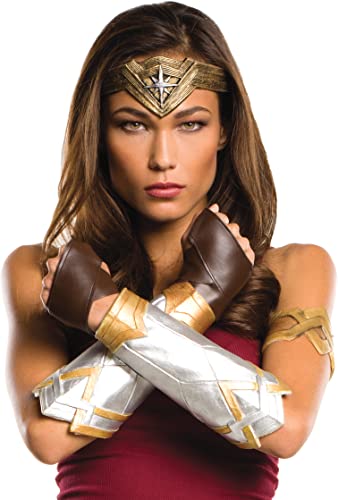 Rubies 34600 Wonder Woman - Accesorio para disfraz de mujer maravilla, como se muestra, estándar