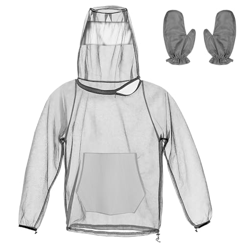 Chaqueta Mosquitera para Hombre y Mujer, 2 Piezas con Guantes miniatura 1