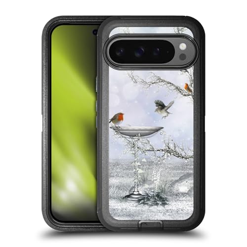 Étui Antichoc Google Pixel 9 Pro XL Balade Hivernale Coque Design Animaux