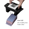Automatic Card Shuffler, 1-2 Deck Playing Cards Shuffler, One Press Auto or Manual Shuffling Machine, Quiet for UNO Blackjack Bridge Phase 10 Skip-Bo, Rechargeable Portable for Travel, No Jams