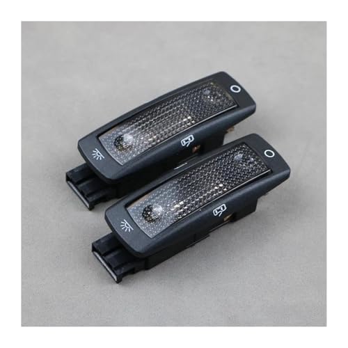 Lámpara de techo para Bora y Beetle juego de 2 luces traseras de lectura negras 3B0947291 2