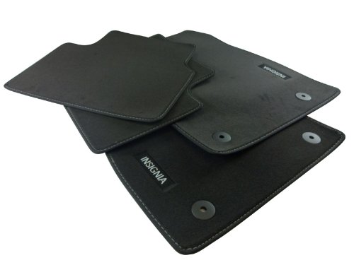 Genuine Vauxhall Insignia A Carpet Footwell Mats Tailored Fitted Black Set of 4 Official Vauxhall Insignia A 2009-2014 All Models Velour Mats