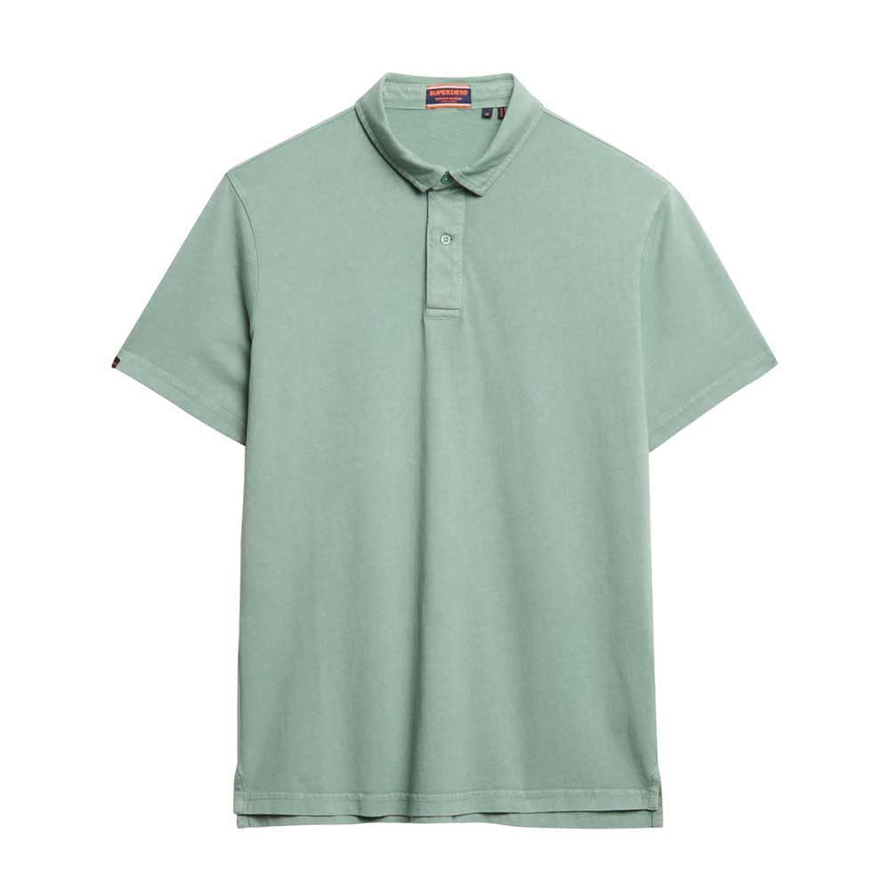 Superdry Men's Gris Polo En Jersey Essential