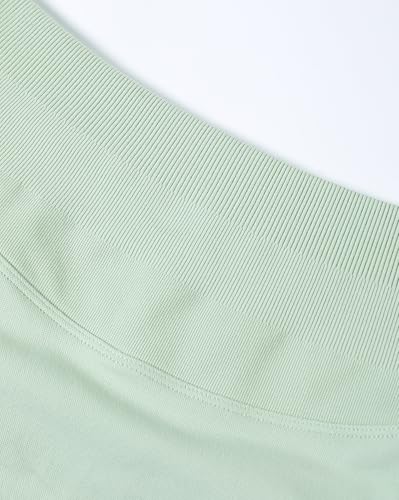 Image of AUROLA Influence Workout Shorts for Women,2.5 3.5 4.5 5.5 6.5 No Roll Up Squat Proof Scrunch Seamless Compression Gym Short