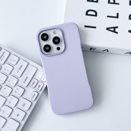 Coque de téléphone sans cadre en cuir pour iPhone 14 Pro Max parfait au bureau ou en soirée