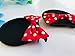 Red Polka Dot Bow Clips for Baby Girls Toddlers Hair Clips Costume Accessory: M3 (MC Clip-L)
