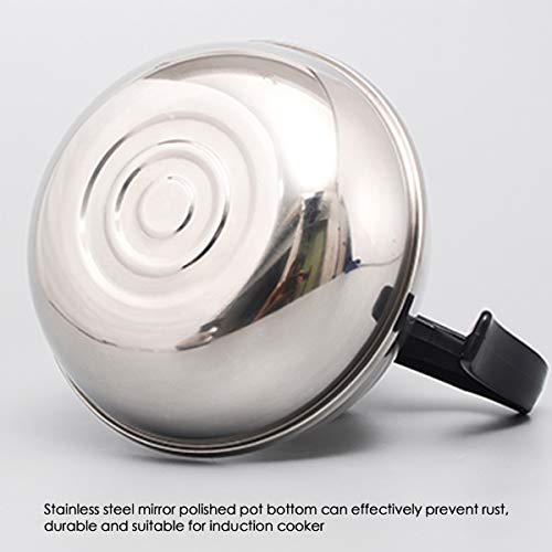 Coffee Jug,Stainless Steel Bottom Hot Plate Base Tea Pot Restaurant Glass Filter Coffee Heated Decanter