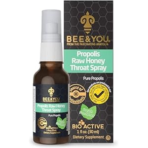 BEE and You, 100% Pure Propolis Extract, Immune Support, Sore Throat Relief, Antioxidants, Natural, Keto, Paleo, Gluten-Free | 1 FL Oz