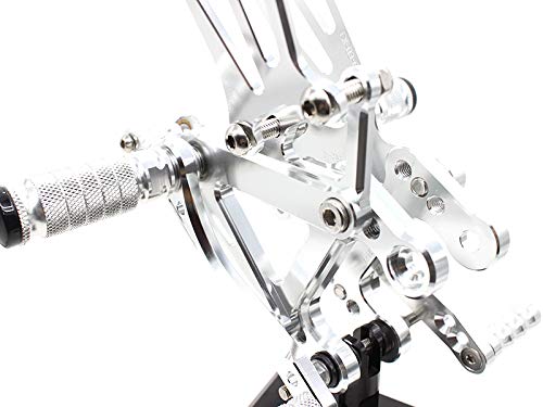 Krace Motorcycle Rearsets Foot Pegs Rear Set Footrests