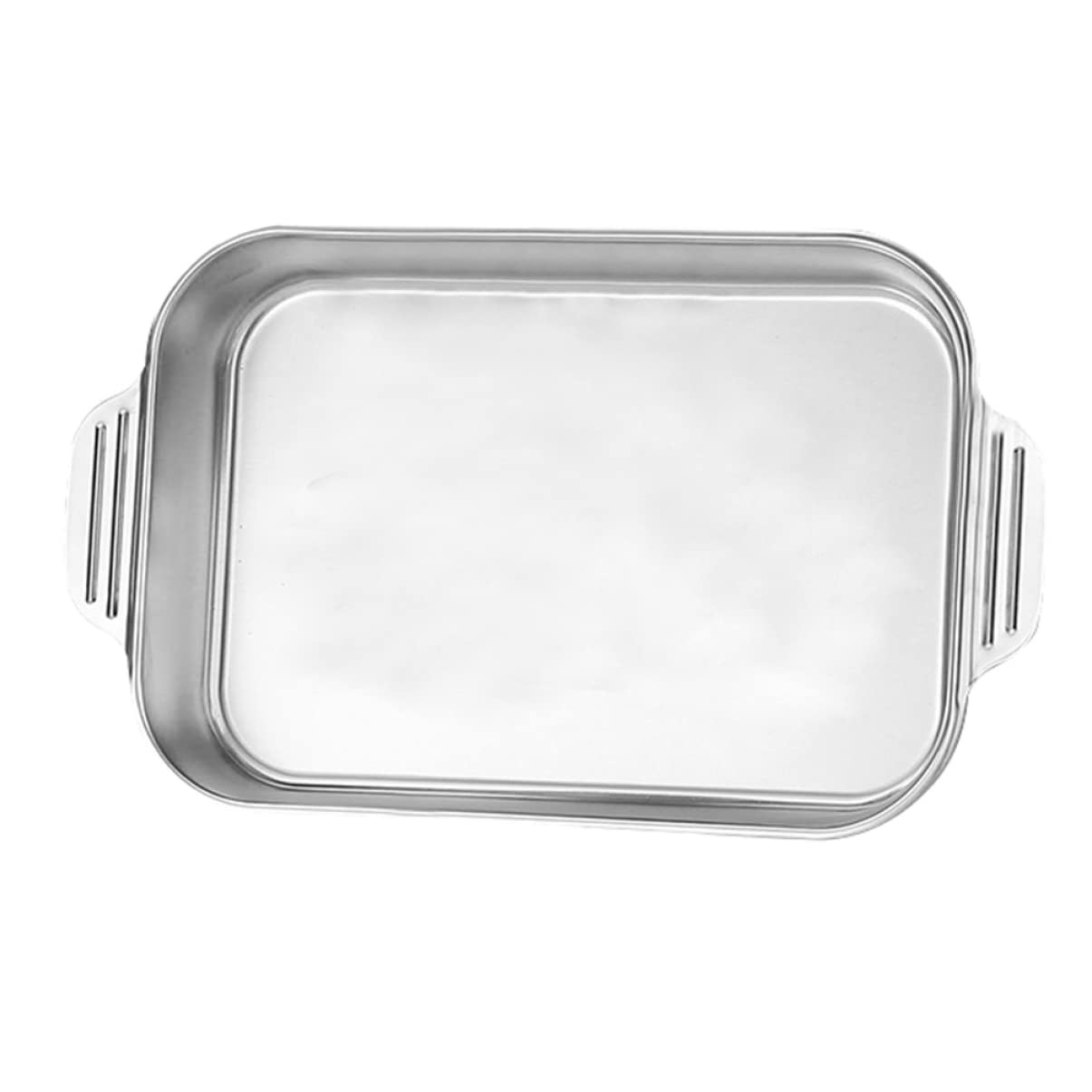 Plat de cuisson pour poisson acier inoxydable avec poignées de cuisine