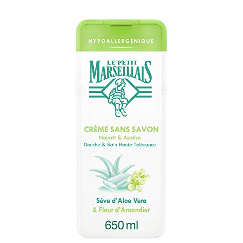 Le Petit Marseillais Douche et Hypoallergénique Aloe Fleur Amandier 650 ml