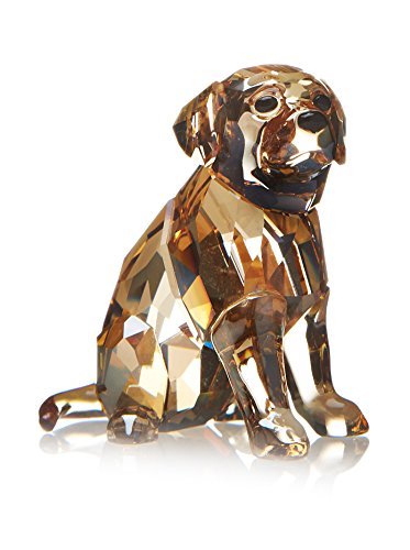 SWAROVSKI Golden Retriever Figurine, Sitting