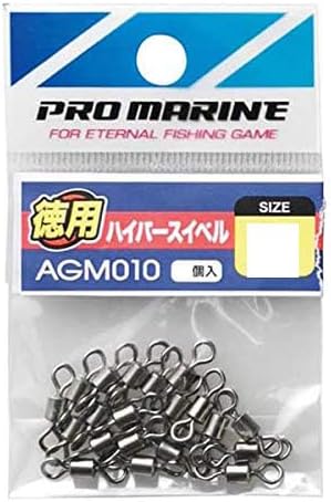 【まとめ買い18個セット】 PRO MARINE(プロマリン) ハイパースイベル 1号徳用 AGM010-1