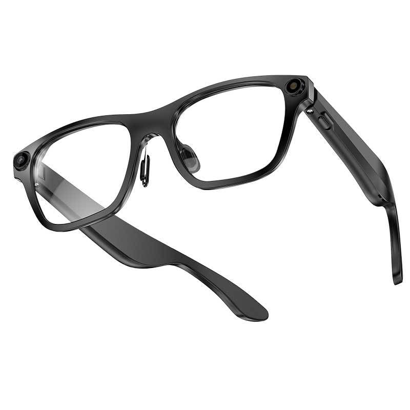AI Smart Glasses with 1080P HD Video 20MP Camera - Bluetooth Hands-Free Calling Music Real-Time Translation Voice Recording