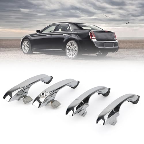 Poignée porte extérieure chromée 4589009AH pour rénovation Chrysler - 4