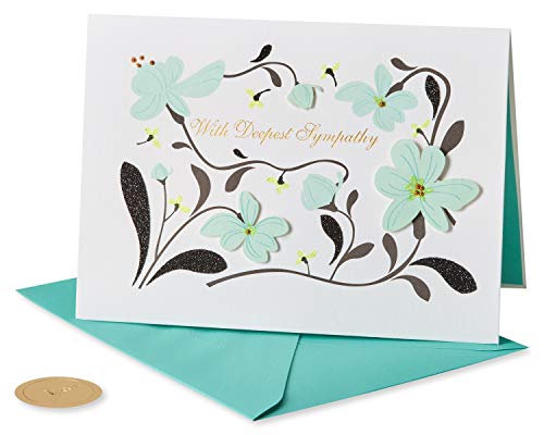 Image of Papyrus Sympathy Card (Wishing You Comfort and Peace)