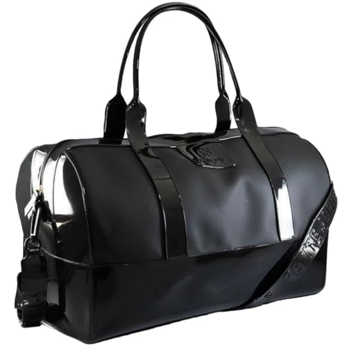Bolsa Mala Grande Weekend Preta Pj10039 Petite Jolie Ombro Nova