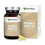Vitamin B Komplex in Buchweizen | natürlich | vegan | hochdosiert | Alle B Vitamine mit B12 | Glasflasche statt Plastik