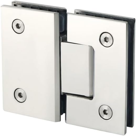 Door Hinges Heavy Duty 180 Degree Glass Door Cabinet Display Cabinet Stainless Steel Bathroom Accessories Glass Doors Hinge
