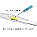 XHYCKJ 6PCS S Led Lighted Nocks for Arrows with .244