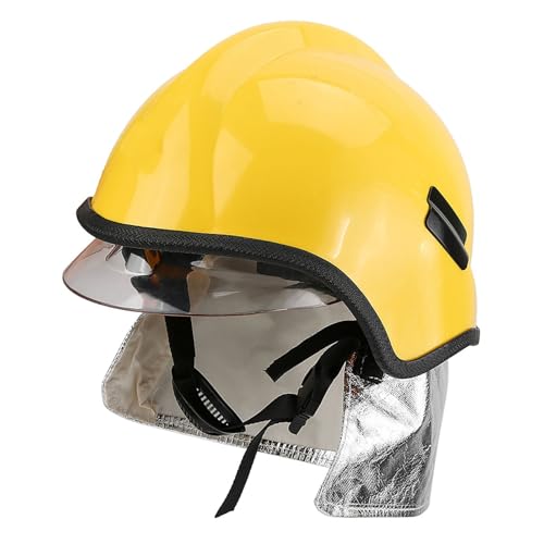 Capacete industrial protetor ignífugo capacete de segurança para bombeiros capacete completo de segurança chapéu de resgate resistente ao calor capacete protetor para bombeiro