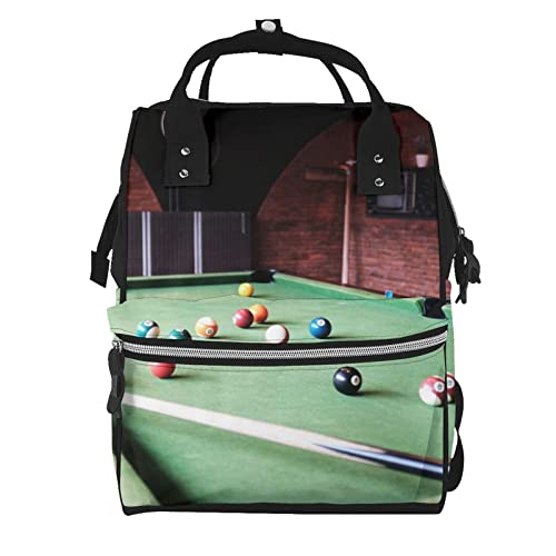 Sac à langer imprimé noir grand format : sac à dos bébé fille garçon pour le quotidien