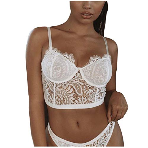Lingerie érotique Bustier en dentelle fine pour une silhouette raffinée et sensuelle