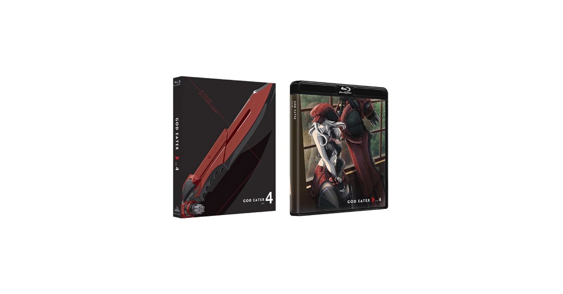 Amazon.com: GOD EATER Vol. 4 (Special Limited Edition) (Blu