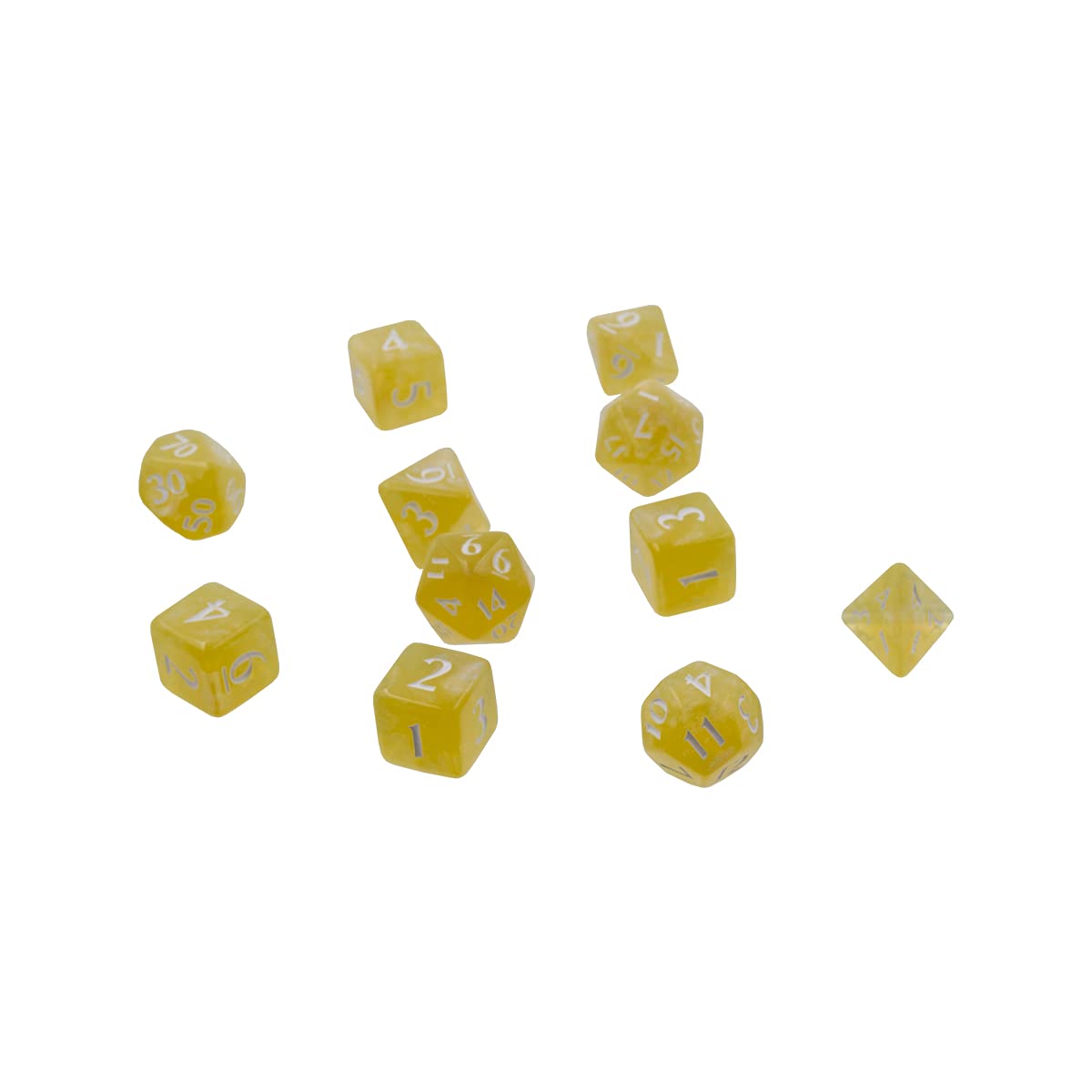 Amazon.com: Ultra PRO - Eclipse 11 Dice Set (Lemon Yellow) - Great