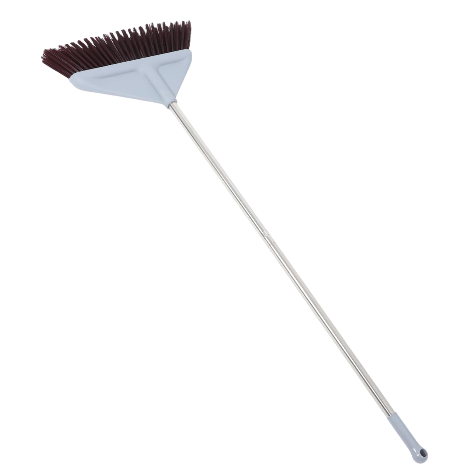 Healeved Sturdy Floor Scrubber Broom Long Handle Soft Bristles Wide Sweep Non-Bend for Comfort for Restaurant Patio Market