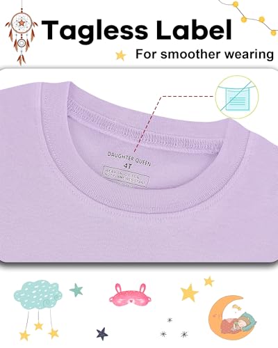 Image of DAUGHTER QUEEN Boys & Girls 100% Cotton Halloween & Christmas PJS 18M-12Y