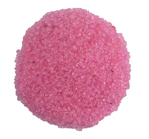 Image of Maalavya Sugar Size Crystal Sand for Home and Garden Decor, Aquarium Substrate (Pink, 5 Kg)