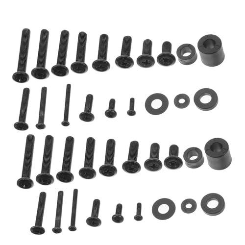 MOTHNUR Vis De Montage TV Fer Robuste Kit De Vis pour Support Mural TV Matériel Installation Facile à Utiliser