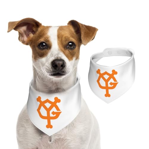 ペットバンダナ 読売ジャイアンツ ペット用唾液タオル 犬用 猫用 三角スカーフ 犬の首輪 快適 ネクタイ 簡単脱着式 サイズ調整可能 口拭き 散歩 食事用 水洗い可 おしゃれ かわいい ペット用品 アクセサリー 誕生日 プレゼント