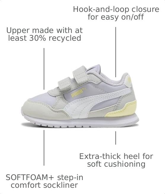 Image of Puma Unisex-Child St Runner Hook and Loop