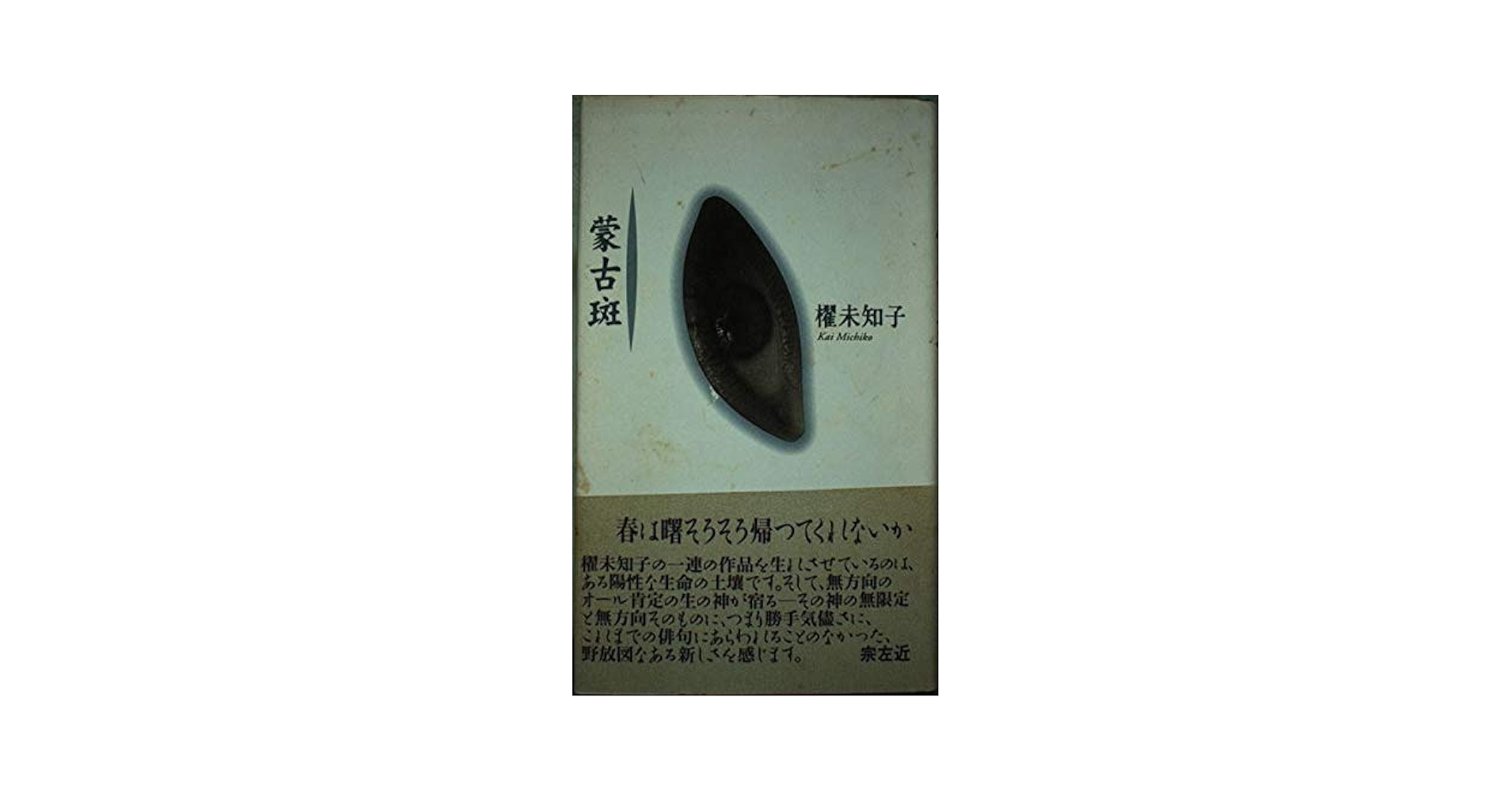 【中古】 蒙古斑 句集/角川書店/櫂未知子 Amazon.co.jp: 蒙古斑: 句集 : 櫂未知子: 本