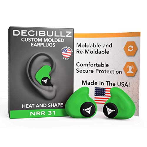 Decibullz - Custom Molded Earplugs Heat & Shape NRR 31