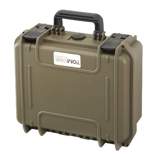 TomCase Maleta de Transporte, Valigia dji Mavic 2 «Travel Edition» con Spacio Único para Accesorios, Fly More Kit Y 4 Baterías. Funda Impermeable IP67. (Sahara)