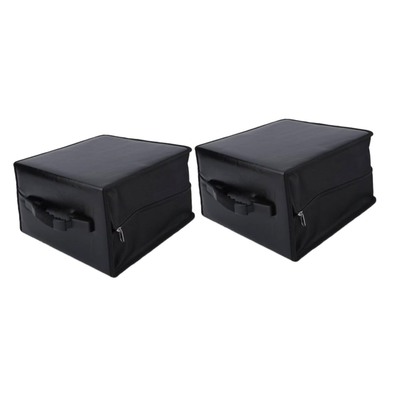 Cabilock 2pcs 360 Storage Bag Storage Case Storage Bins Carrying Case Dvd Binder Case Cd Storage Binder Cd Case Dvd Case Holder Car Video Car Stand Holer With Cover Wallet 500d-image-15